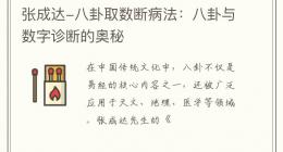 张成达-八卦取数断病法：八卦与数字诊断的奥秘